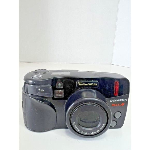 Olympus Super Zoom 3000 DLX 35mm Film Camera 38-110mm Multi AF *PARTS‎ ONLY* - Picture 1 of 12